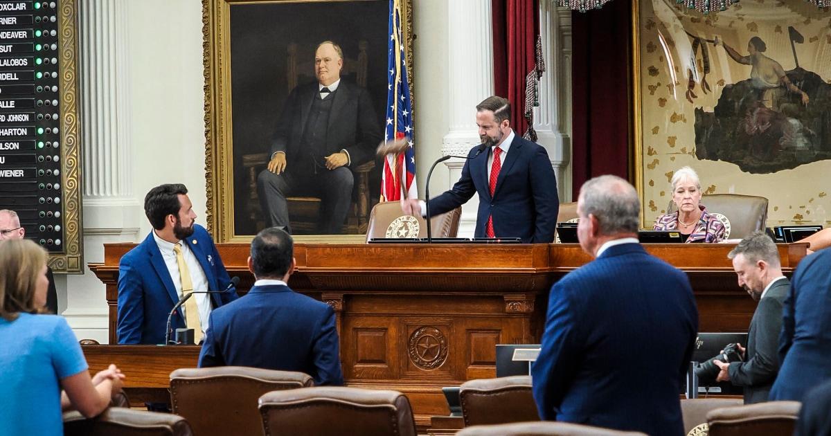 250803 Texas House Speaker Dustin Burrows ew 701p 033d7b