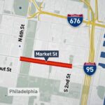 Philadelphia: Thi công đường, nhiều tuyến phố bị phong tỏa
