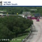 Tai nạn giao thông làm tê liệt xa lộ Highway 146 hướng nam tại Baytown
