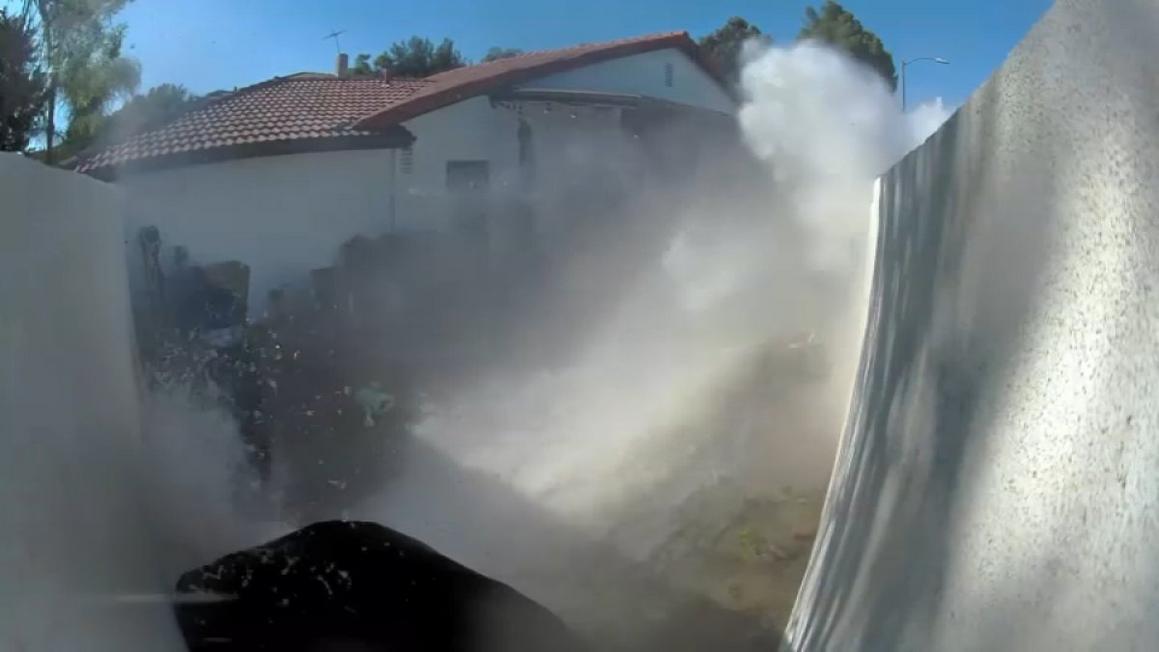 Granada Hills main break