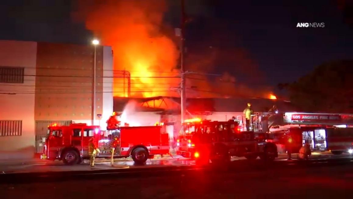 Harbor Gateway fire