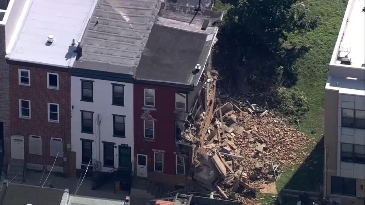 House collapse North Philly new