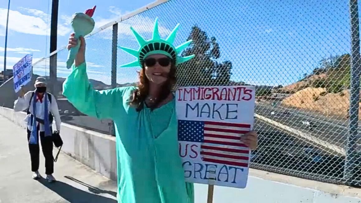 bay area trump protest