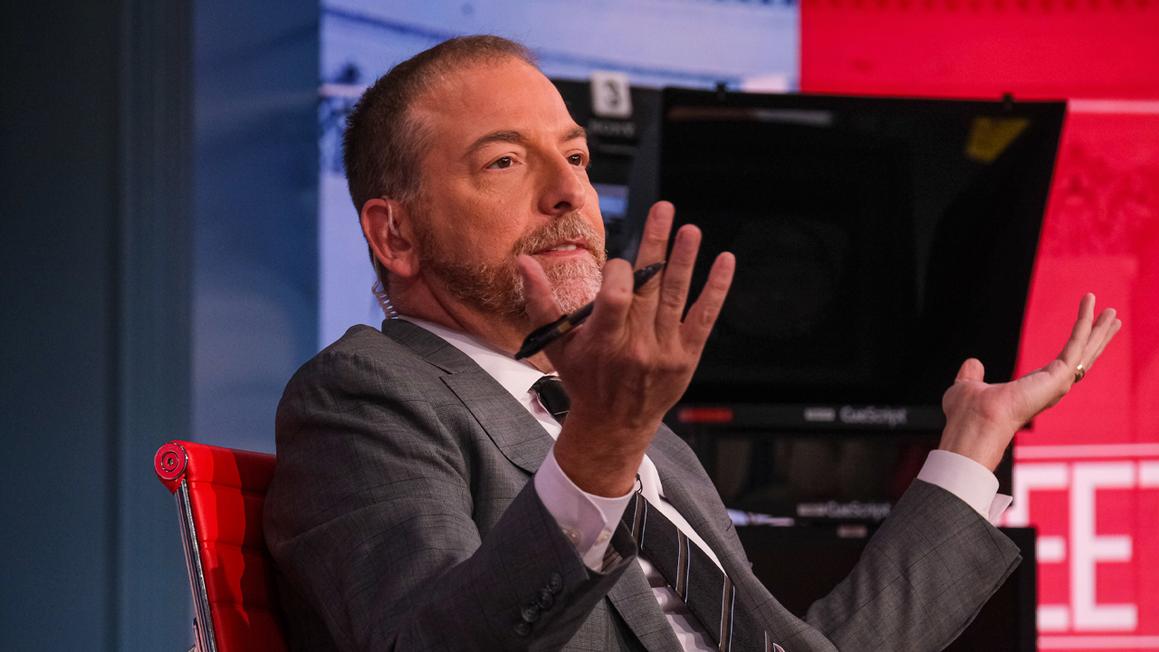 chuck todd shrugging on show
