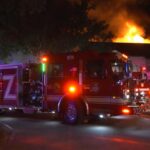 Houston: Lính cứu hỏa chạy đua dập tắt đám cháy lớn tại khu Kingwood