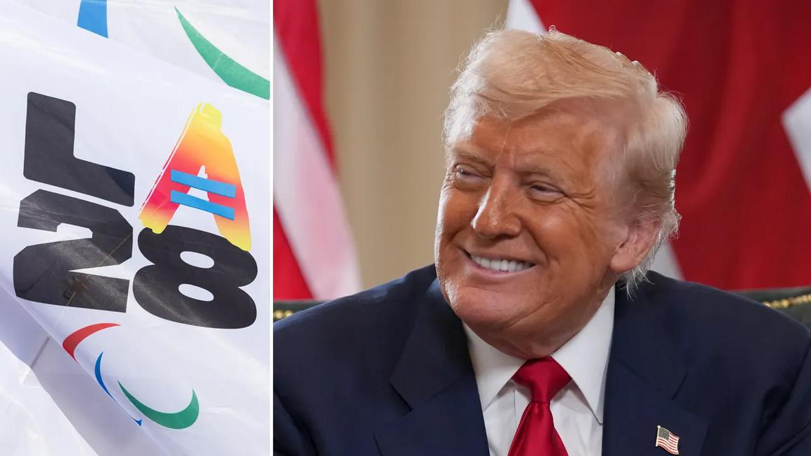 donald trump la olympics 2
