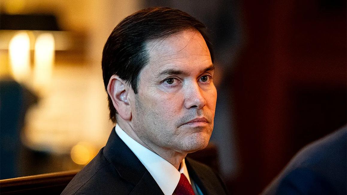 marco rubio in cabinet meeting