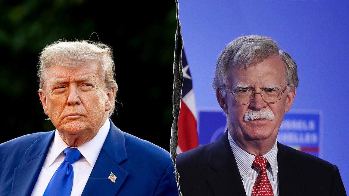 trump bolton side by side