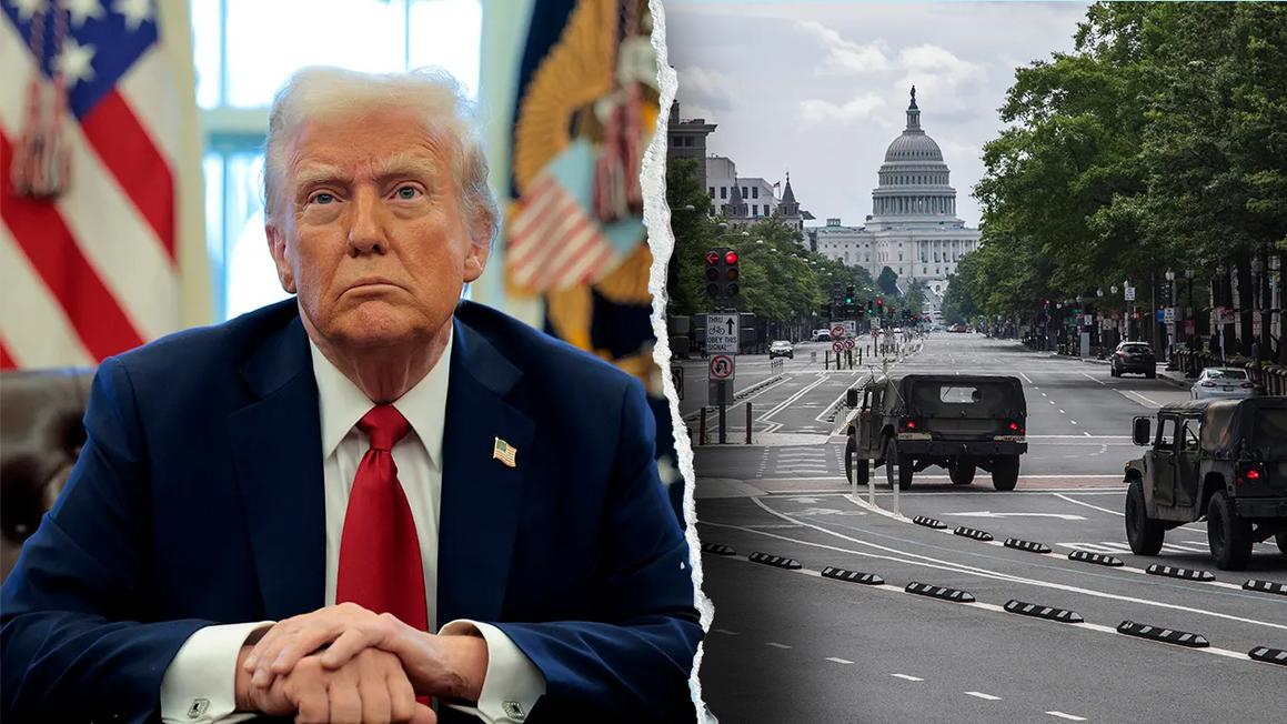 trump dc national guard 1