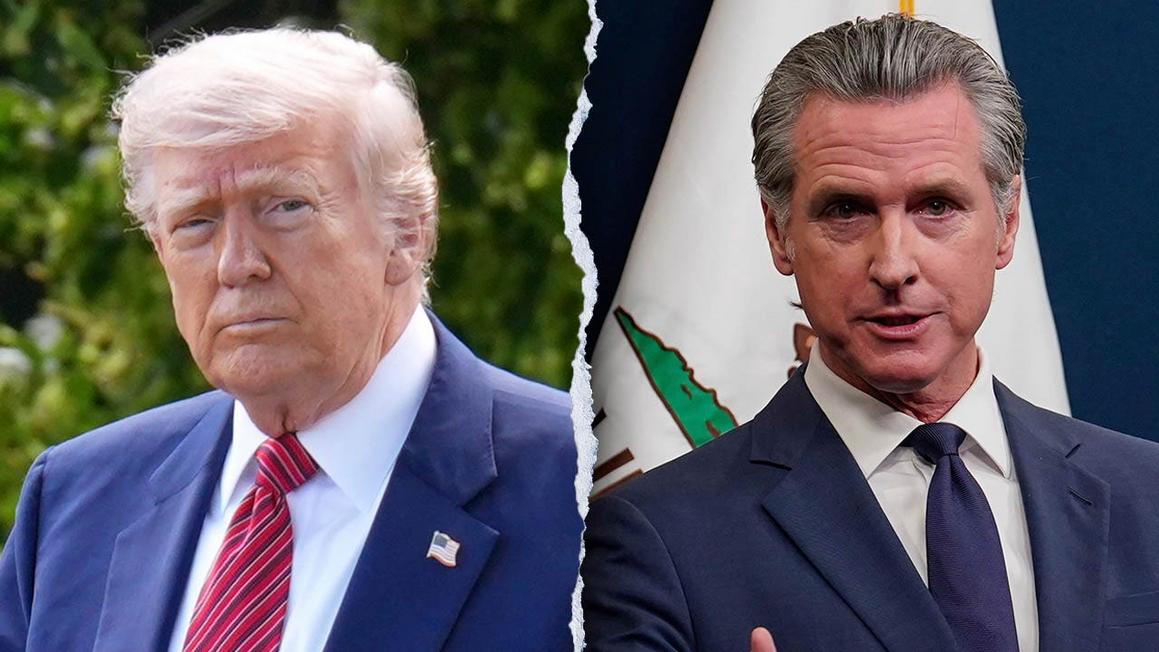 trump newsom